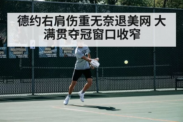 德约右肩伤重无奈退美网 大满贯夺冠窗口收窄